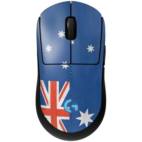 Australia Flag Distressed G Pro Wireless Gaming Mouse Skin